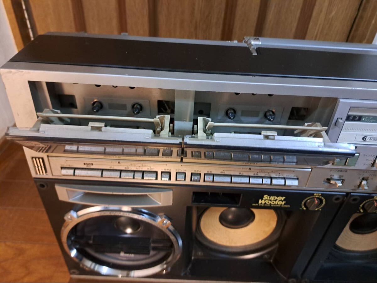 新作入荷，定番】 昭和レトロ シャープGF-909 Super Woofer搭載 THE