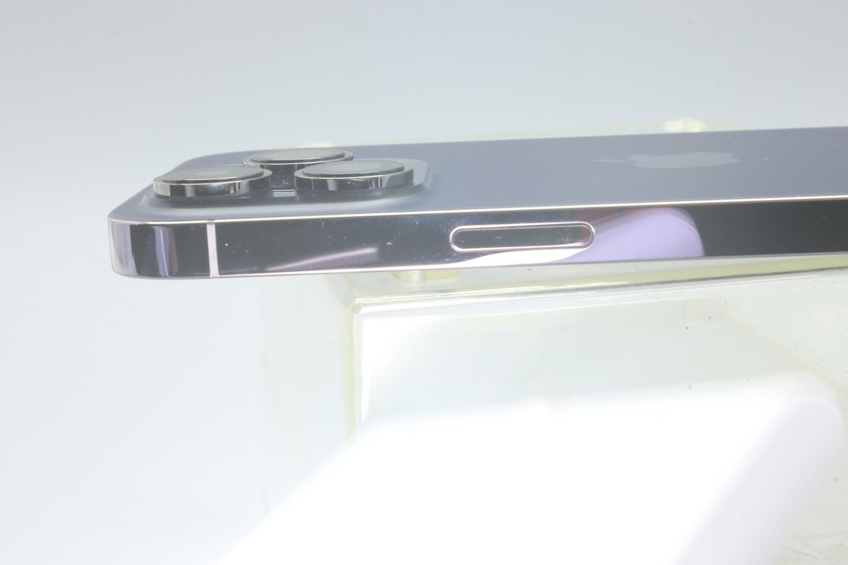 Apple iPhone14 Pro Max 128GB Deep Purple A2893 3L314J/A バッテリ100% ■SIMフリー★Joshin(ジャンク)8572【1円開始・送料無料】_7
