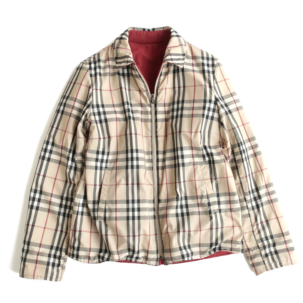 BURBERRY リバーシブル ノバチェック バーバリー ブルゾン - LONDON 