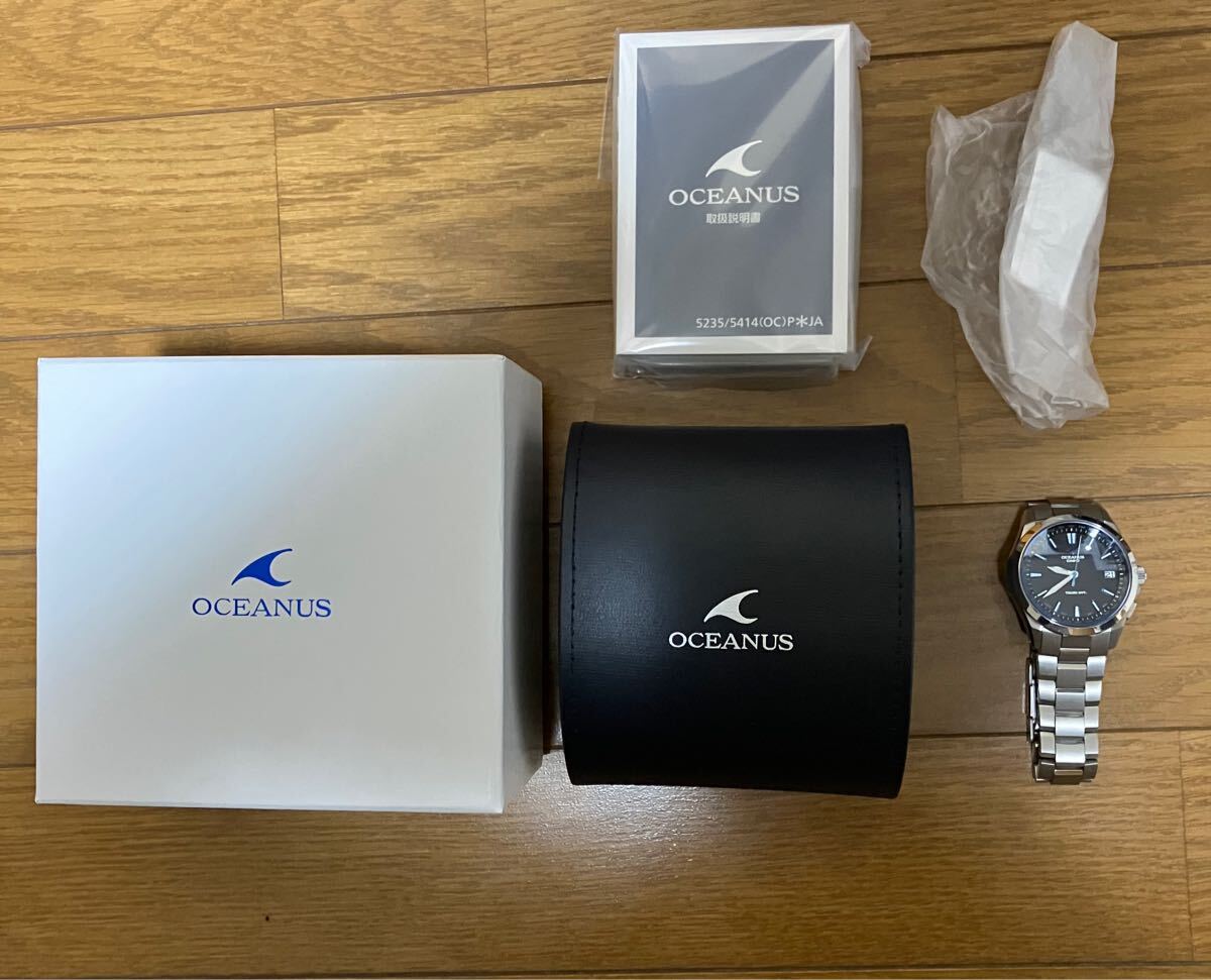 OCEANUS CASIO オシアナス 0 hands model カシオ 電波ソーラー | 稼働 