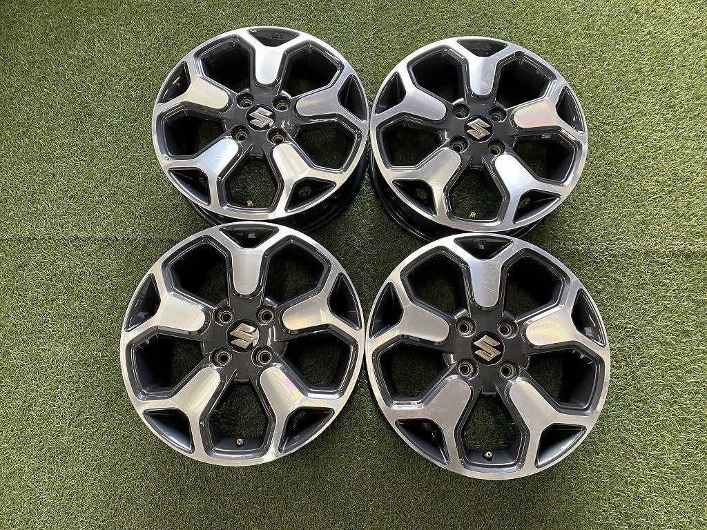 ハスラー スズキ 純正 ホイール 15インチ 4本 15×4.5J 純正スチール 