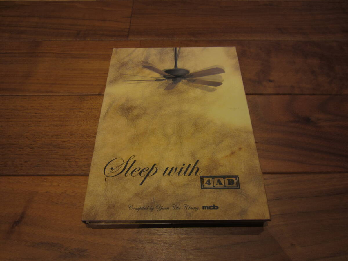 VA/Sleep With Hong Kong盤CD ポストカード4枚付 ネオアコ シューゲイザー 4AD Cocteau Twins Bauhaus Dif Juz Modern English Pale Saints