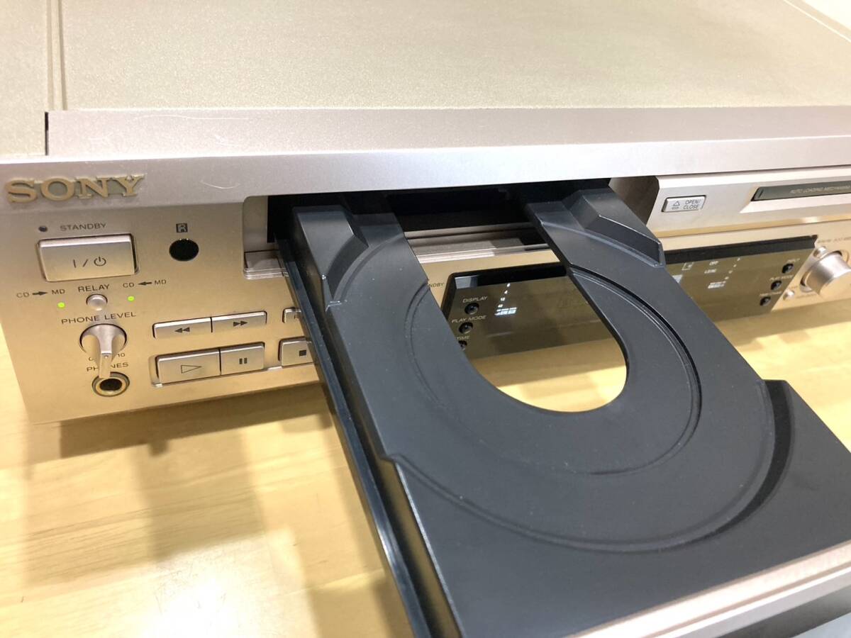 SONY ソニー MXD-D2 CDプレーヤー CD/MDレコーダー オーディオ機器 MXD