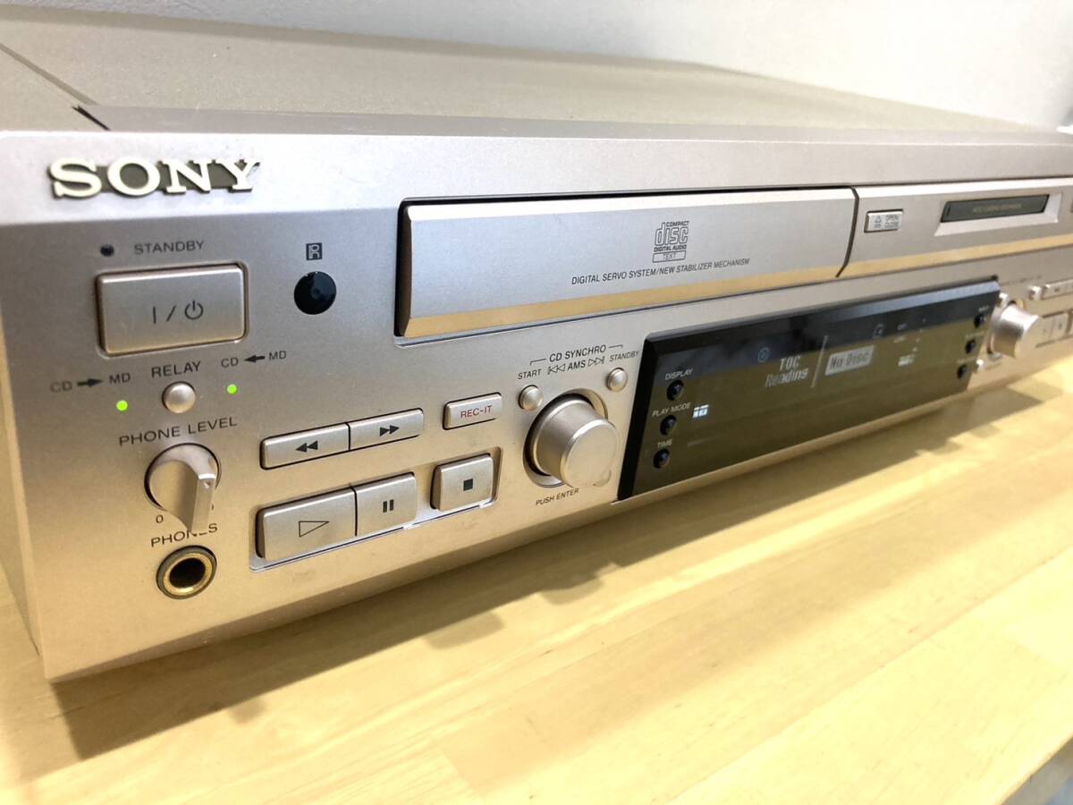 SONY ソニー MXD-D2 CDプレーヤー CD/MDレコーダー オーディオ機器 MXD