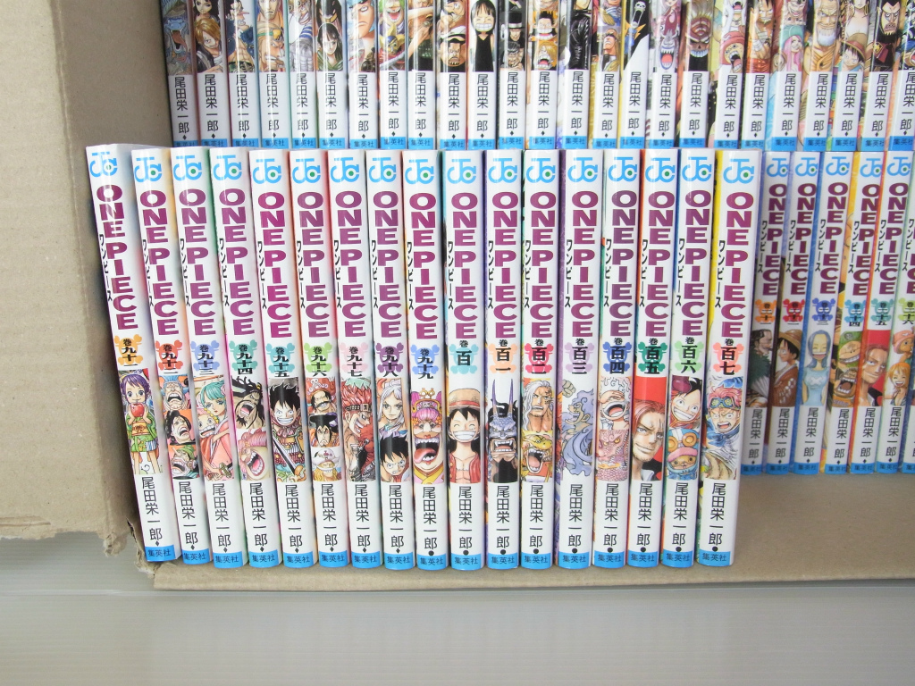ワンピース/ONE PIECE/コミック/漫画/まとめて/ほぼ全巻セット/1〜107