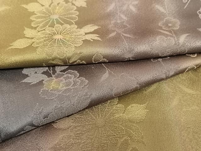 平和屋着物○上質な小紋 草花文 正絹 逸品 AAAO8331ph 【公式通販】