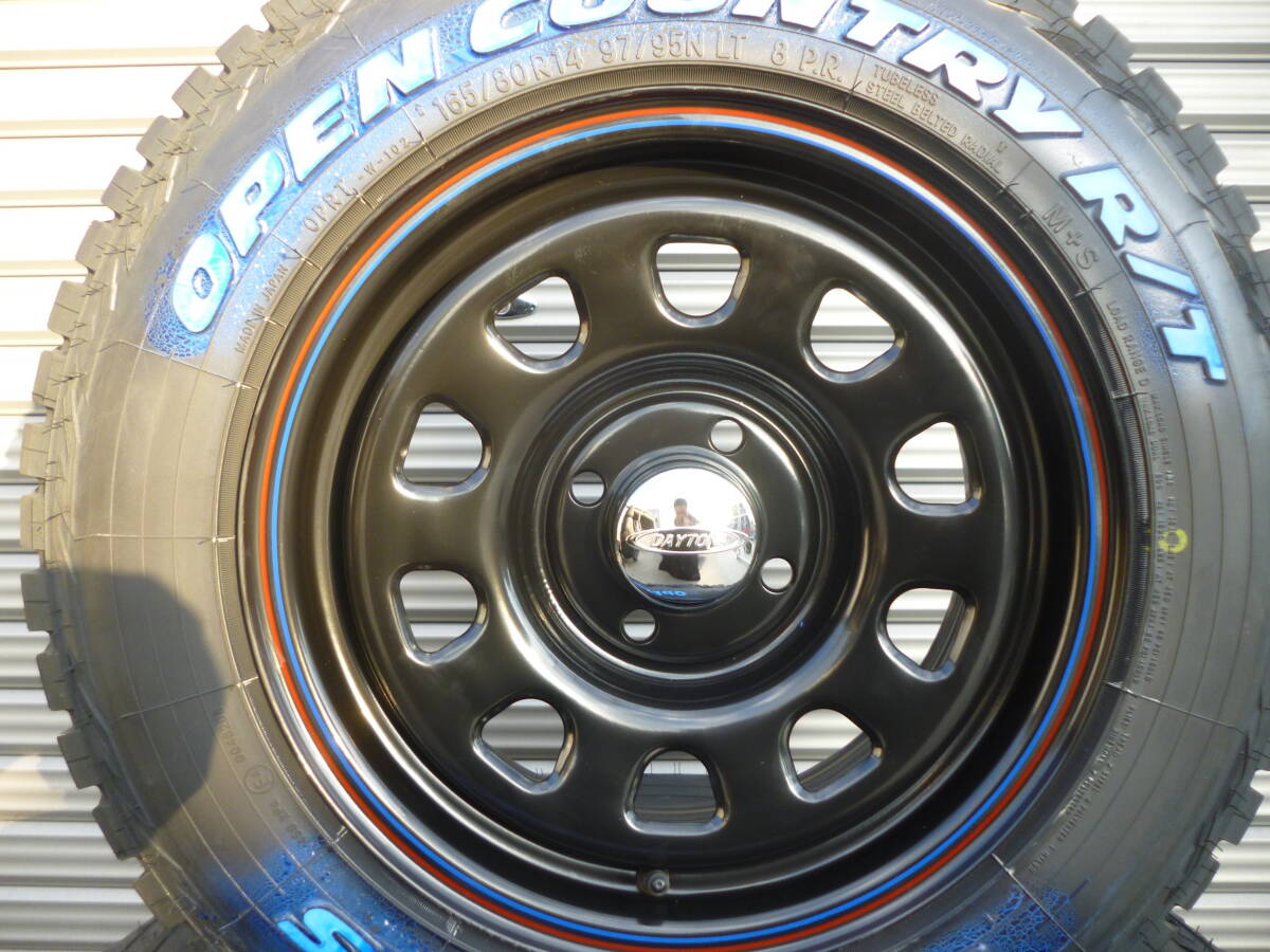 新品TOYOオープンカントリーR/T□165/80R14□アゲバンカスタムバン