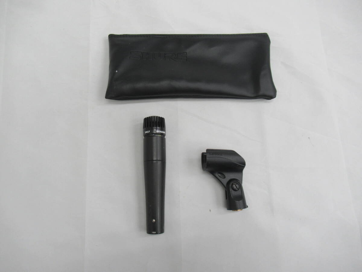 SHURE ダイナミックマイク SM57 3本組 3本まとめて新購入したもをそ