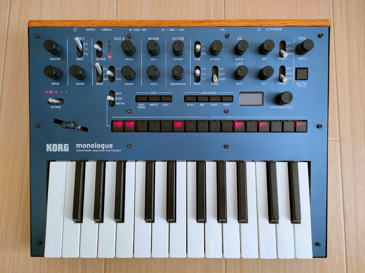 Korg Monologue BL】コルグ モノローグ アナログシンセ ブルー ⅰ KORG