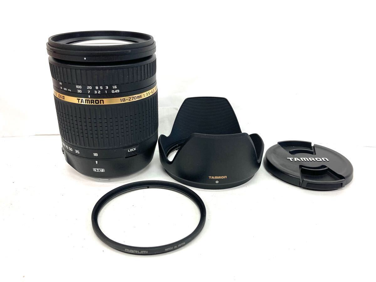 ☆ TAMRON タムロン 18-270mm 1：3.5-6.3 Di II VC キャノン用 レンズ