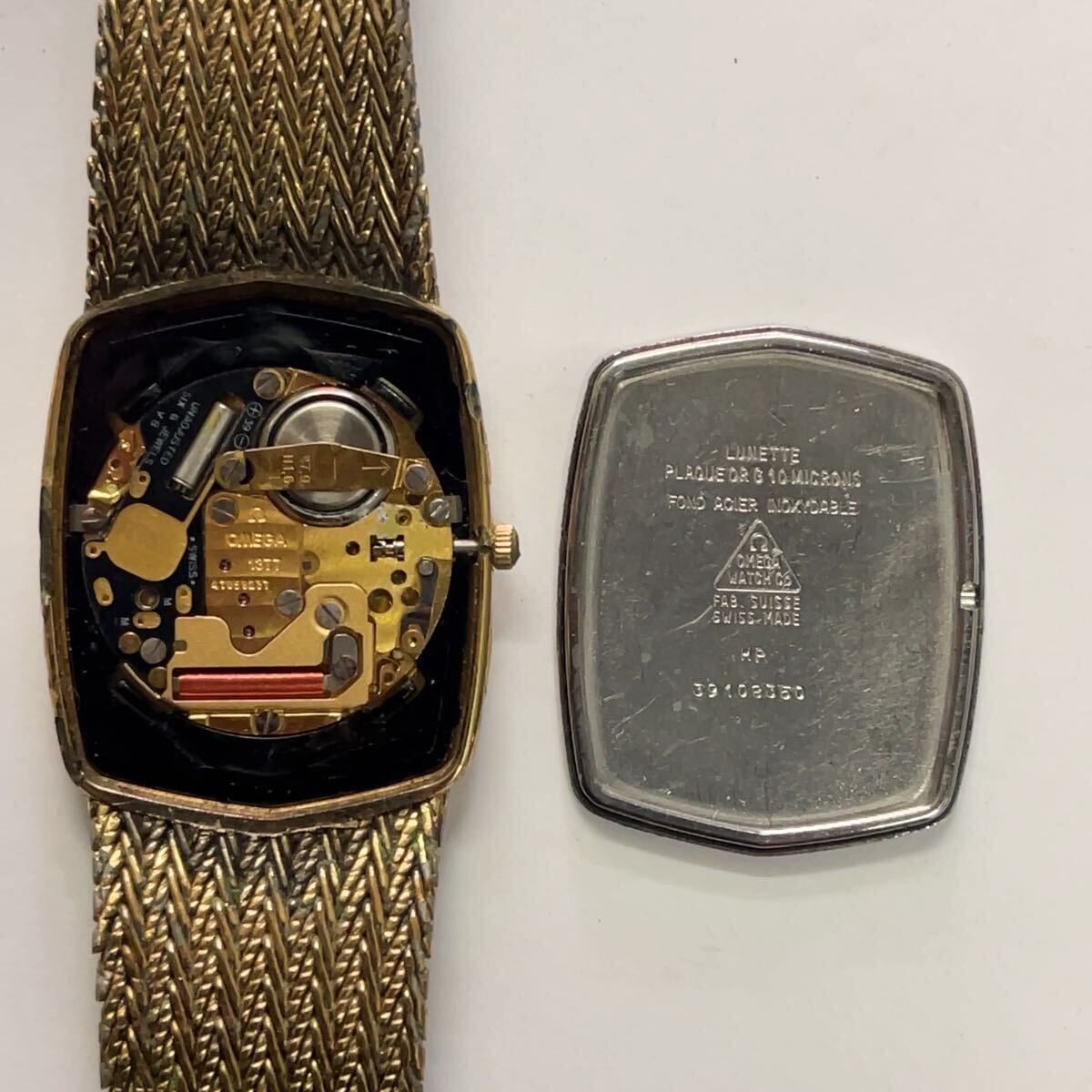 De Ville Quartz Omega Cal. Vintage オメガ デビル OMEGA Tank, Swiss