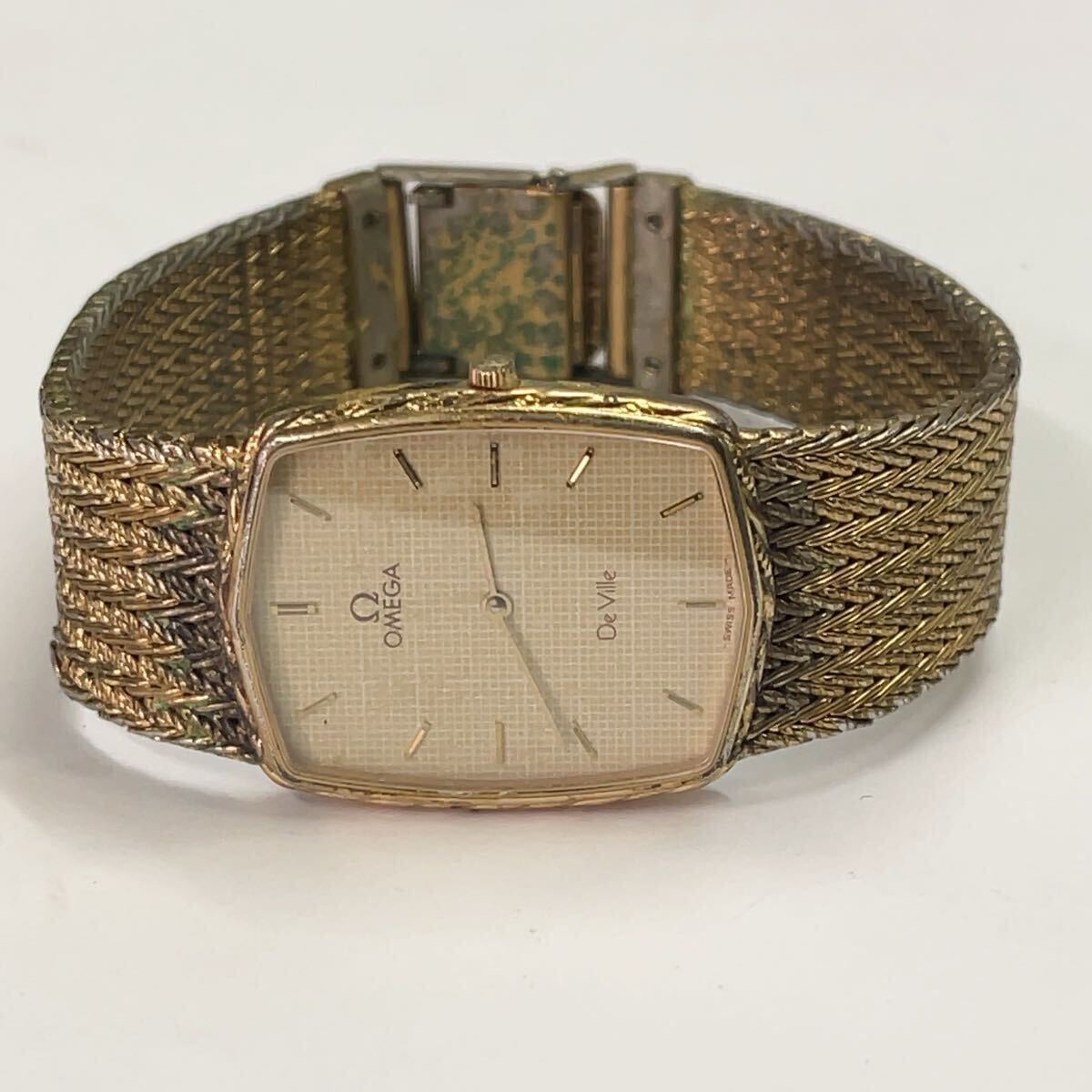 De Ville Quartz Omega Cal. Vintage オメガ デビル OMEGA Tank, Swiss 