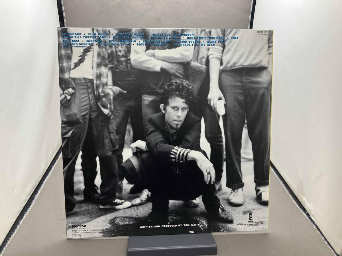トム・ウェイツ 【帯有】【LP盤】レイン・ドッグ について