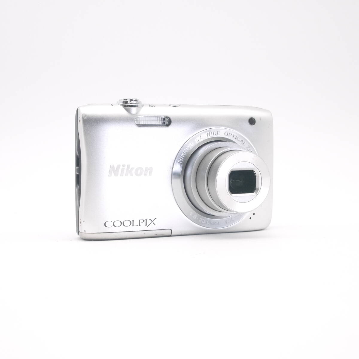 良品 Nikon ニコン COOLPIX S2900 シルバー コンデジ コンパクト