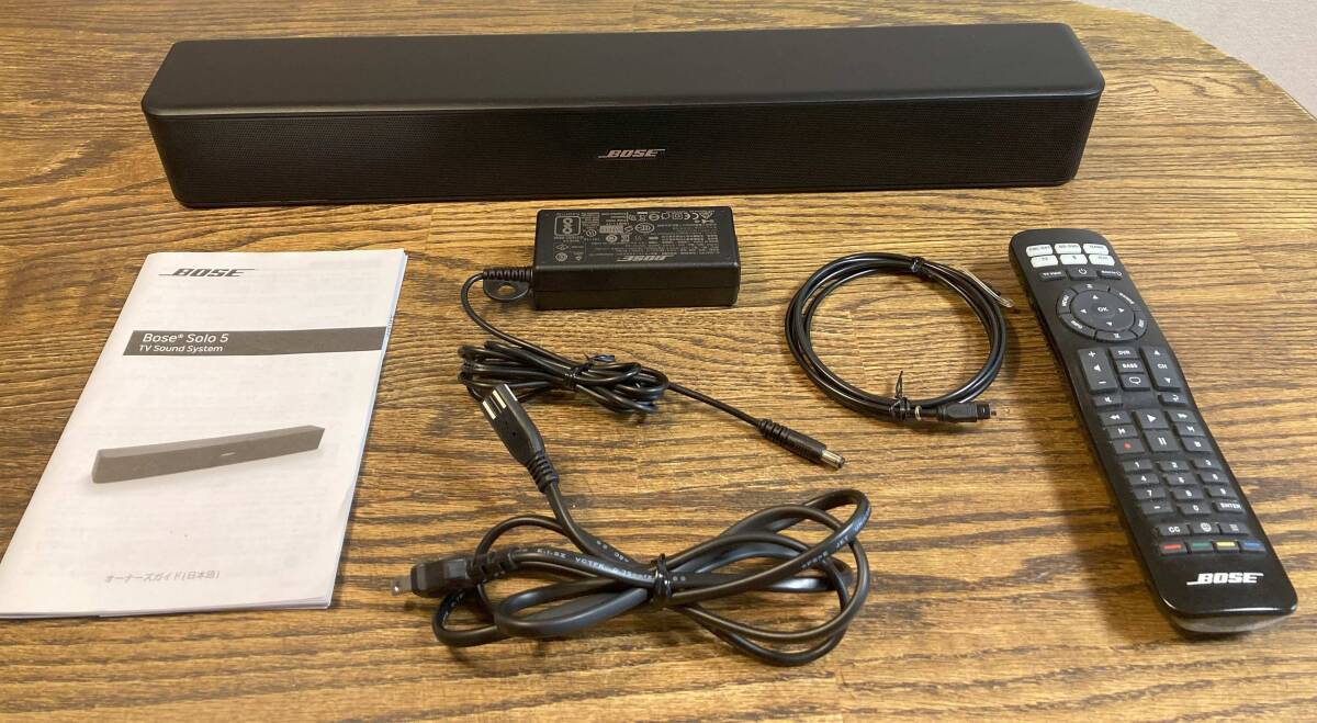  ＢＯＳＥ Ｓｏｌｏ5 テレビサウンドシステム(スピーカー本体)｜売買されたオークション情報、yahooの商品情報をアーカイブ公開 - オークファン BOSE