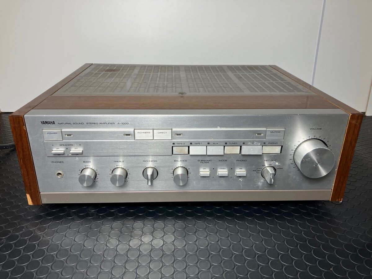YAMAHA ヤマハ プリメインアンプ ジャンク CA-1000Ⅲ A-1000 通電OK音