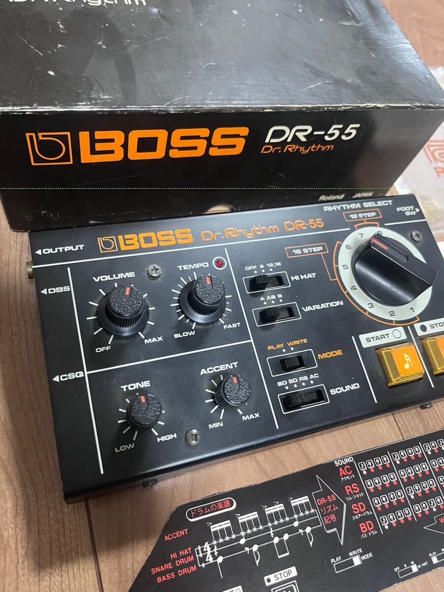 DR-55 BOSS Boss talking) リズムマシン買取実績｜BOSS eBay 超