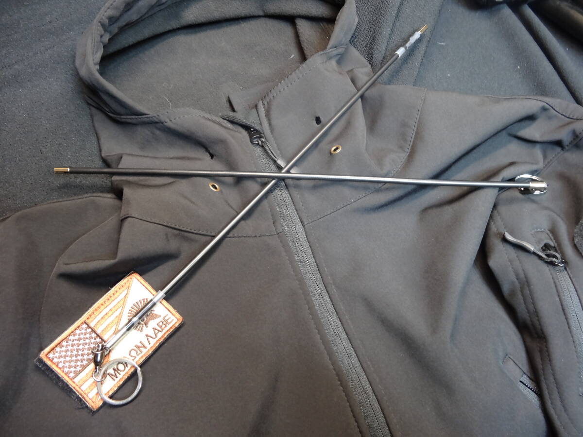 □ショートレンジ2本セット・手元に何も無いときの防御に・EDCセルフディフェンス「パーカー・フーディ・ウィップ」コンシールドキャリー_2