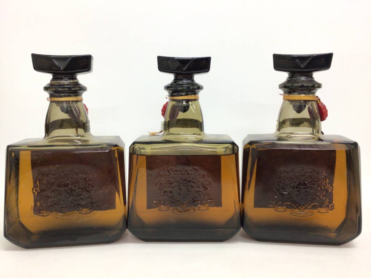 ウイスキー whisky サントリー ローヤル SR 3本セット 720ml 43% 重量
