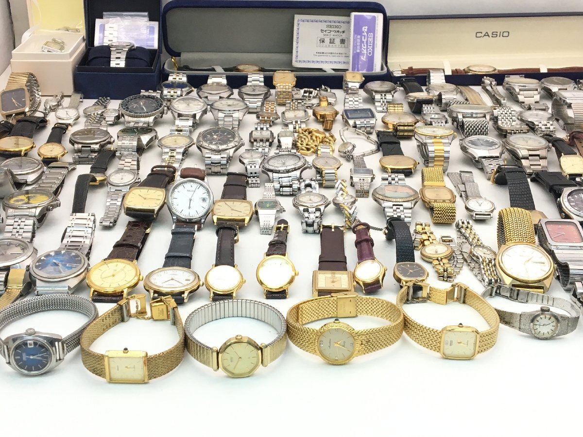 TRUSSARDI / SEIKO / citizen / WALTHAM 等 腕時計 まとめ 動作未確認