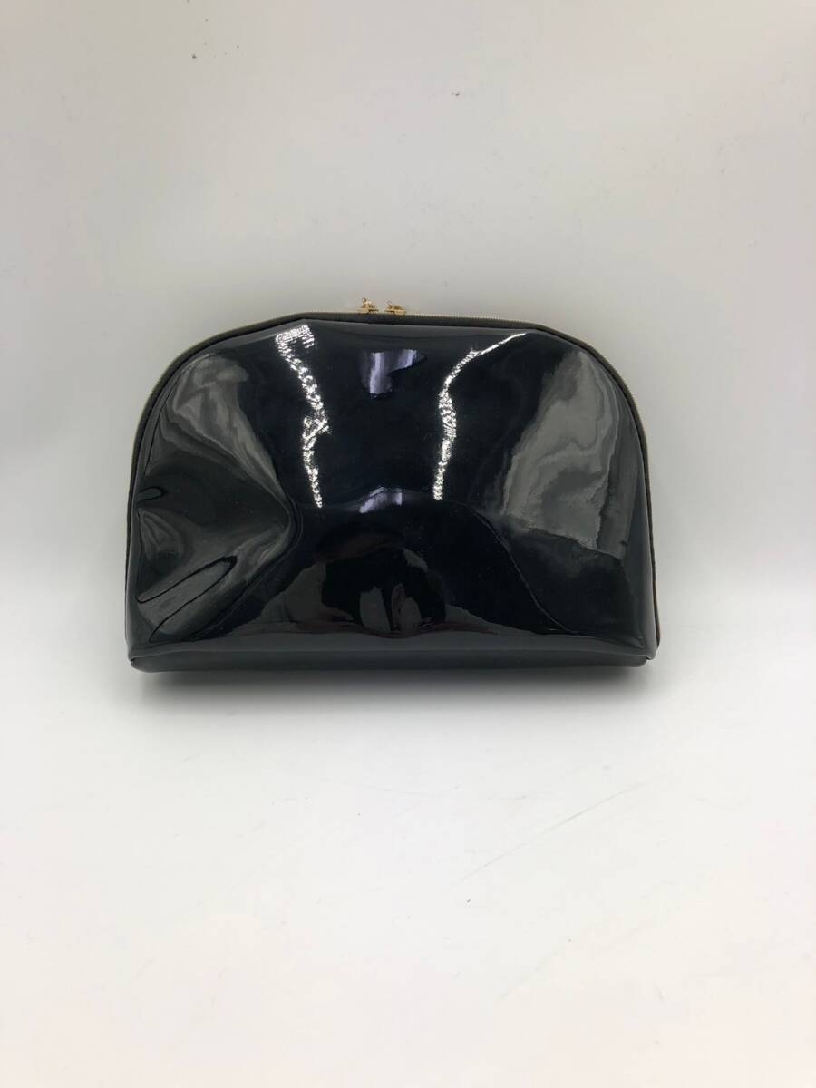 □未使用□CHANEL BEAUTE ノベルティ ポーチ 黒 シャネル ボーテ 化粧 