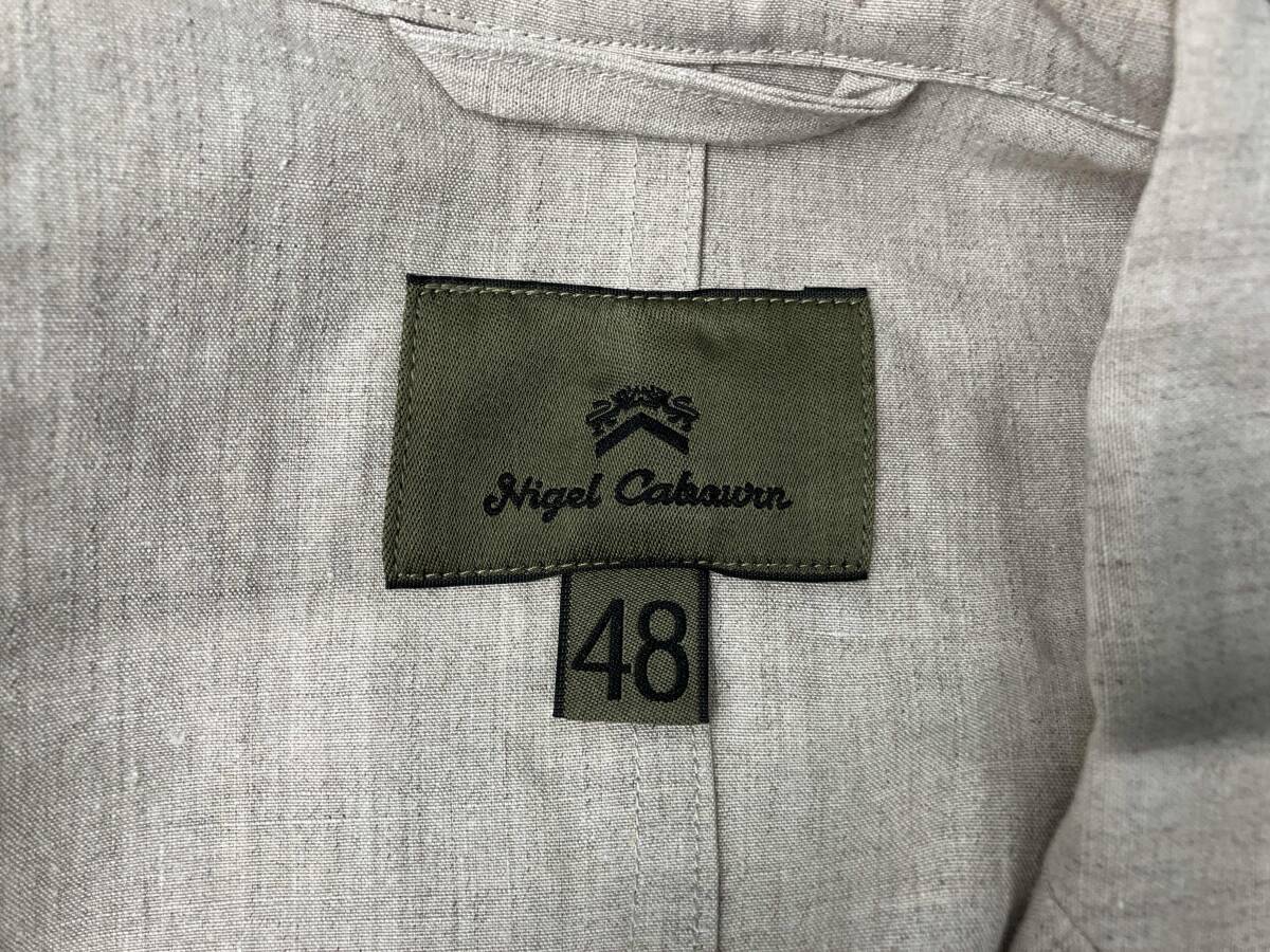 NIGEL CABOURN ナイジェルケーボン8020080010／セットアップ／リネン 