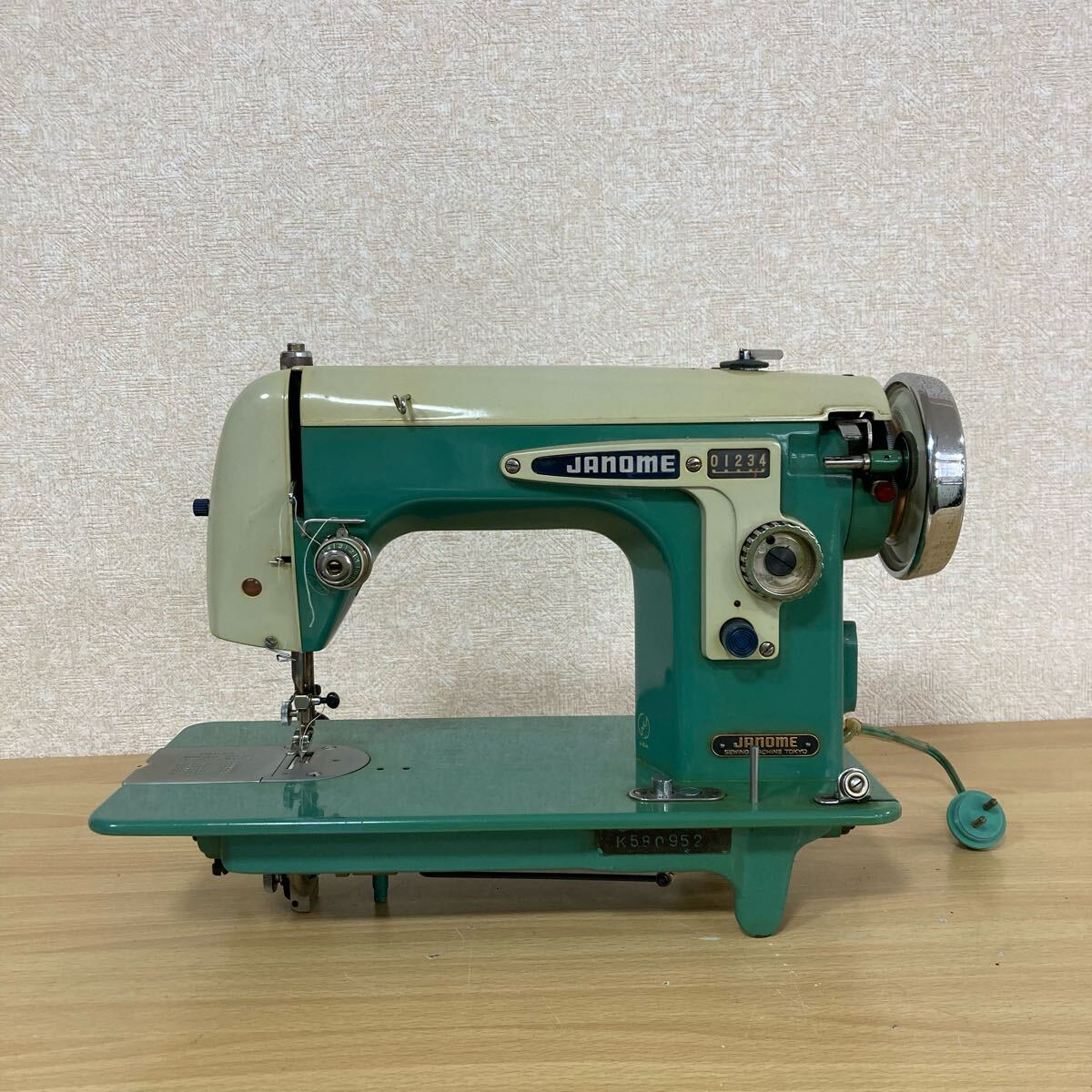 JANOME ジャノメ K580952 レトロミシン アンティークミシン 手工芸
