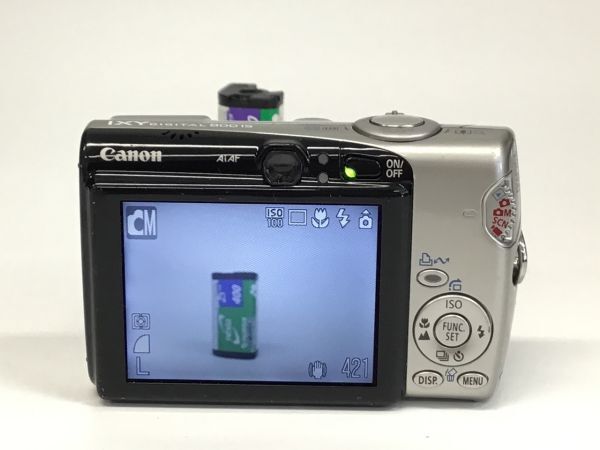 0879 【動作品】 Canon キヤノン IXY DIGITAL 800IS コンパクト