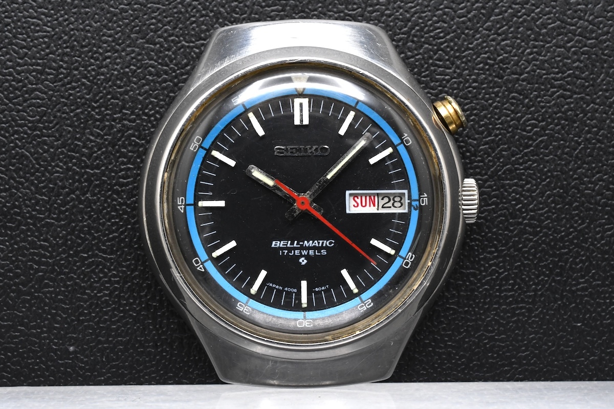 ジャンク SEIKO BELL-MATIC Ref:4006-6060 フェイスのみ セイコー ベル