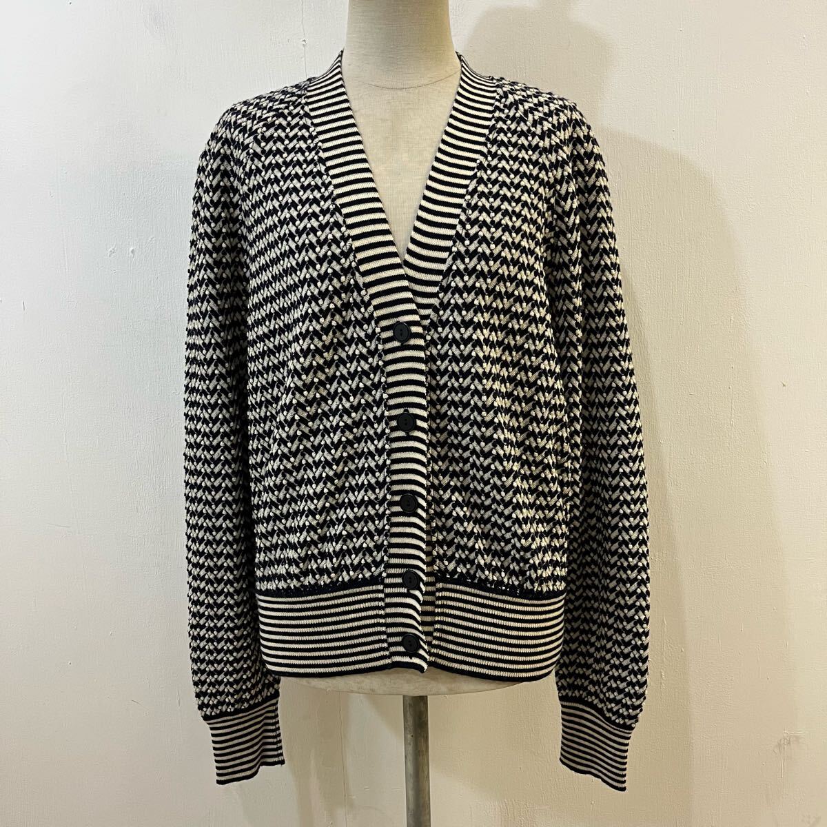 MISSONI イタリア製 MISSONIMade Italy ziigzag knit cardigan