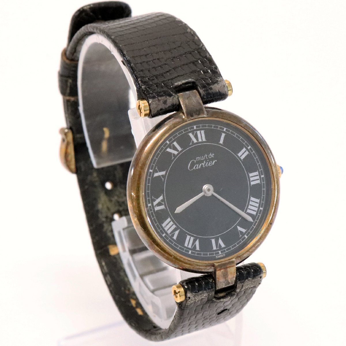ジャンク時計☆Cartier カルティエ 925 腕時計※動作未確認◇おたからや 