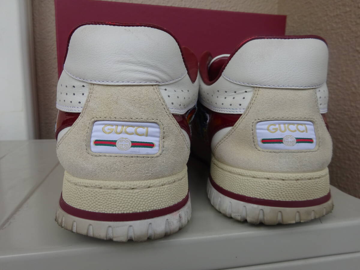 ☆ジャンク扱い☆used☆GUCCI☆グッチ☆スニーカー サイズ 9 (JPサイズ 