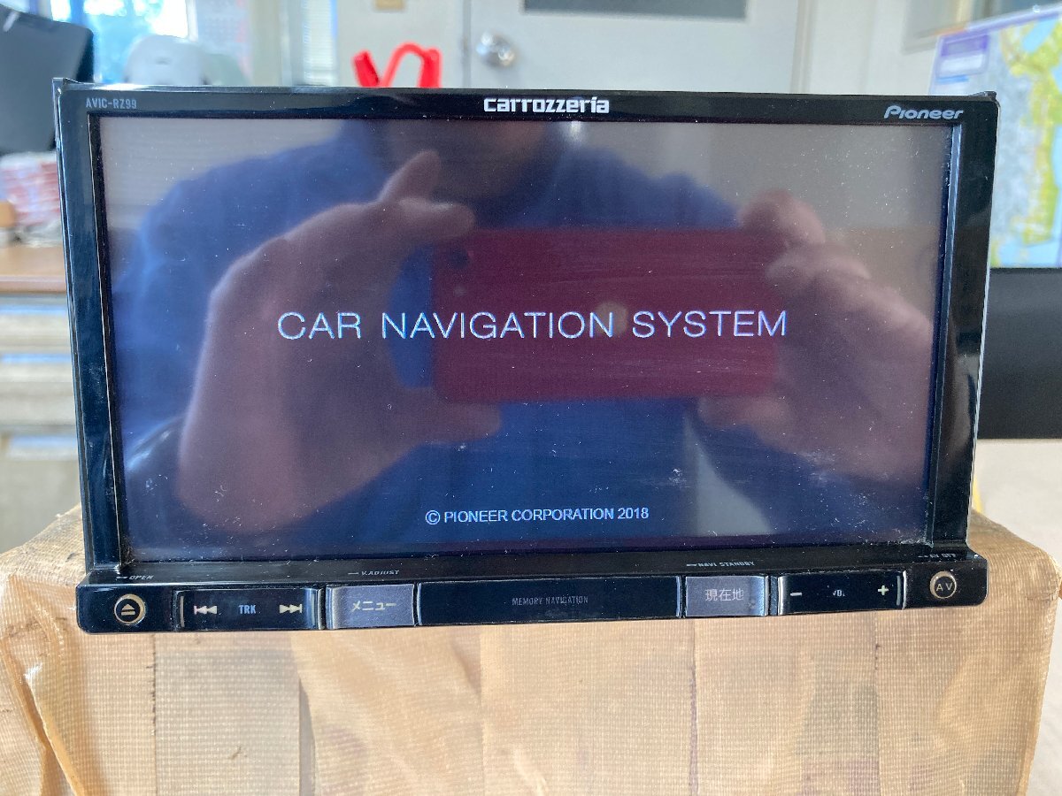 カロッツェリアcarrozzeriaHDDナビ AVIC-HRZ990 2018年地図データ