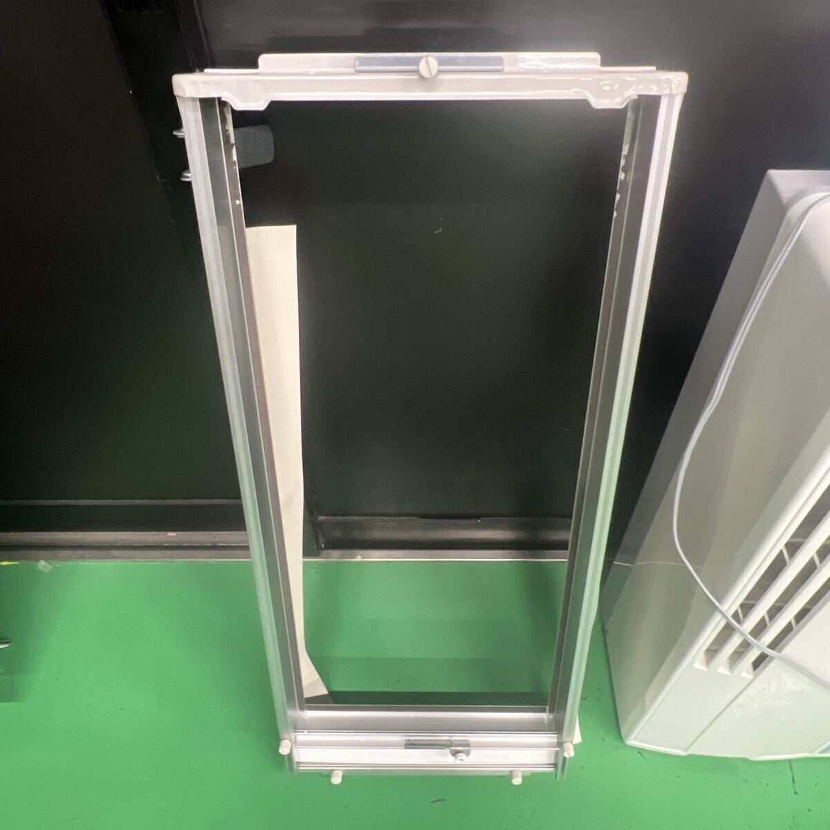 ●【直接引渡し限定】CORON 窓用エアコン CW-F1621 【製造年】2021年 数回使用美品・サッシ枠付き_7