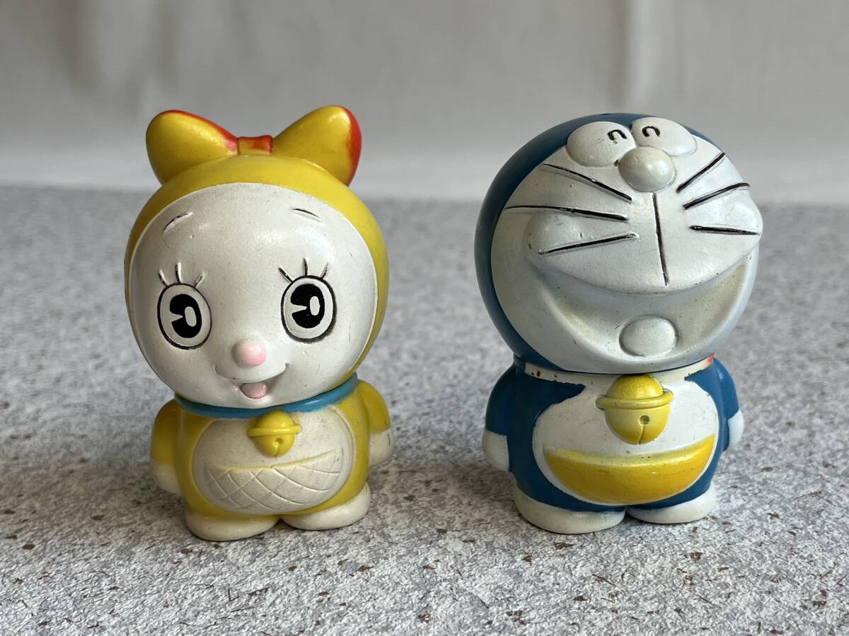 協和銀行 貯金箱 ドラえもん ドラミちゃん ソフビ - ドラえもん」の