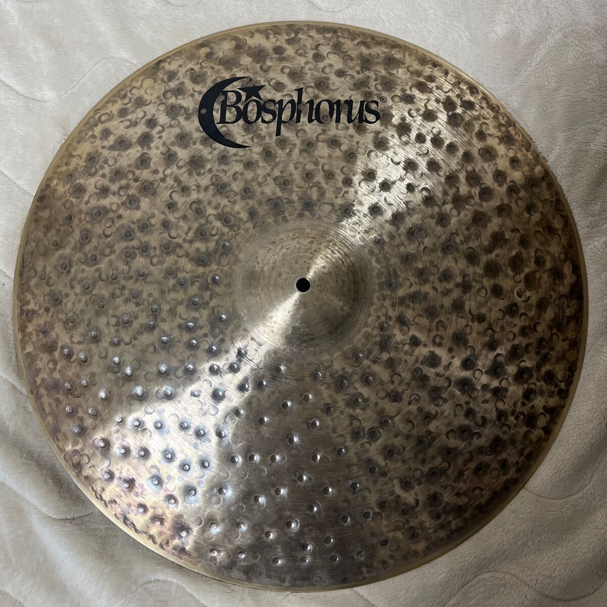 Bosphorus 22 preaged brashed high bell ride シンバル ライドシンバル