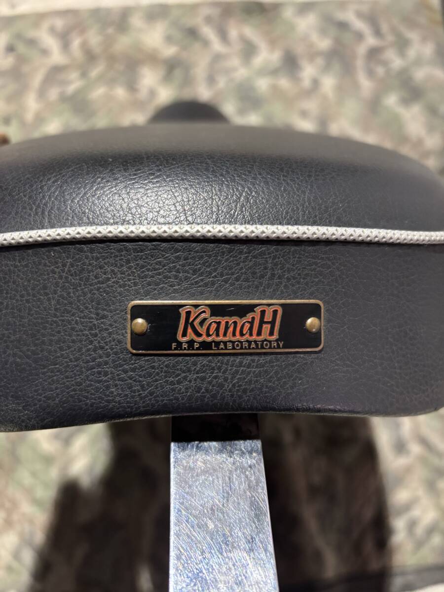 04〜 スポーツスター k＆H ダブルシート ラバスパ 04以降 - ほぼ未使用 