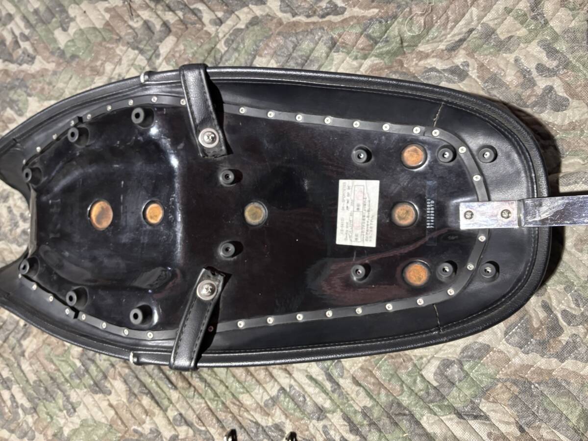04〜 スポーツスター k＆H ダブルシート ラバスパ 04以降 - ほぼ未使用 