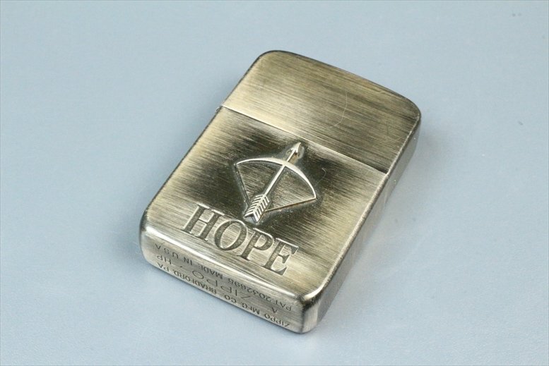 ホープ HOPE ZIPPO オイルライター 1円～稼働・箱ジッポ JT「HOPE 