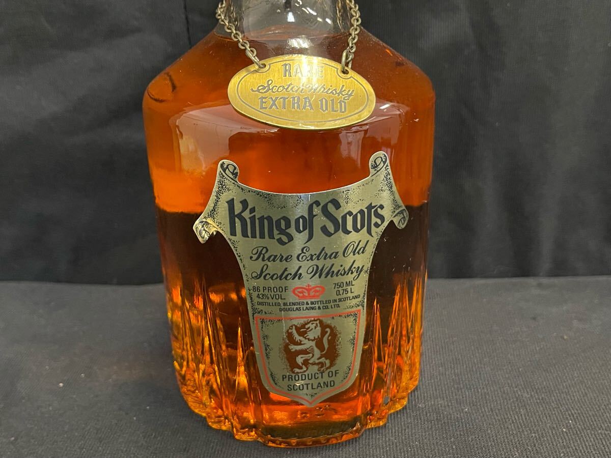 ST0701-72　King of Scots　RARE EXTRA OLD　SCOTCH WHISKY　750ml　43％　キングオブスコッツ　スコッチウイスキー　古酒_2