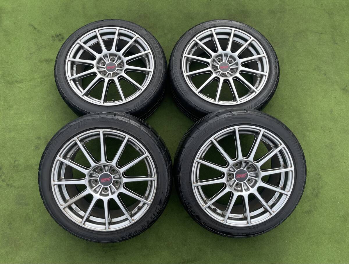 ◇希少！ スバル レガシィSTI 純正OP ENKEI製 ◇17x7.5J+55/PCD:100/5 
