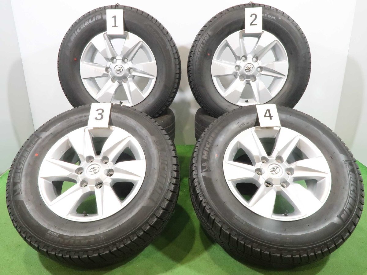 4本 トヨタ プラド 150系 純正 17インチ 7.5J +25 6H PCD139.7