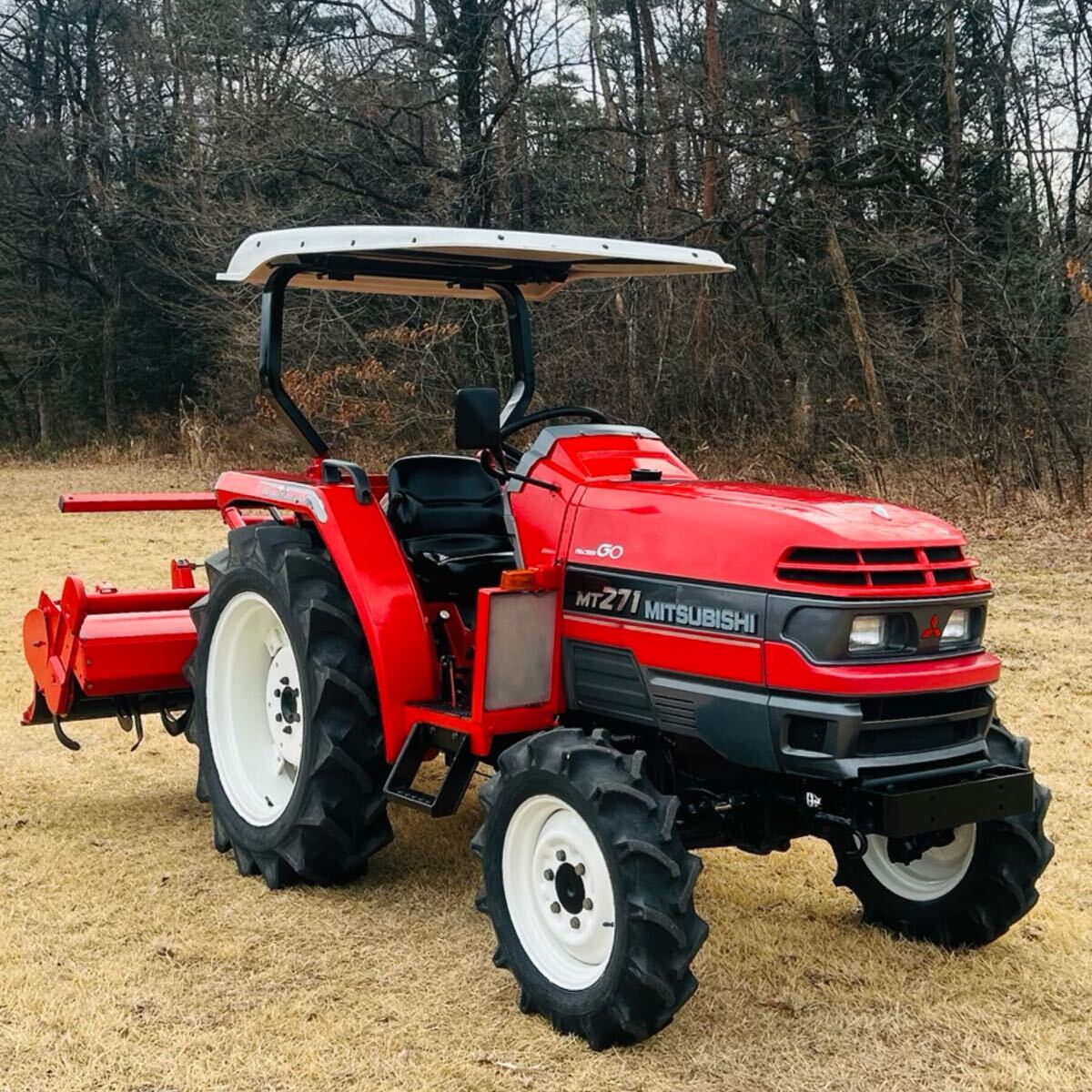 美品 ☆ 三菱 トラクター MT 271 ☆4WD☆ 573時間 ☆27馬力☆ パワステ 美品 ☆ 三菱 トラクター MT 271 ☆4WD☆ 573時間 ☆27馬力☆ パワステ
