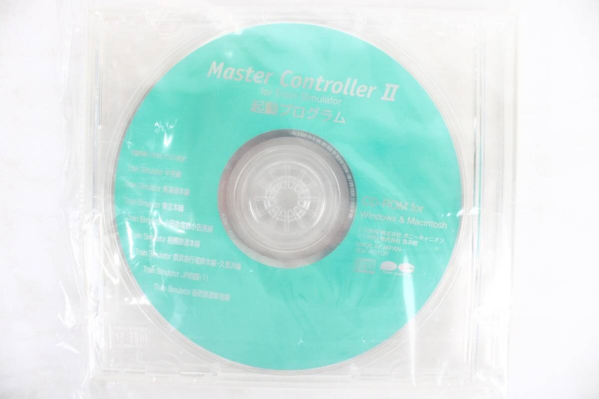 現状品 マスターコントローラー2 VOK-00106 Master Controller II for Train Simulator 電車 ...