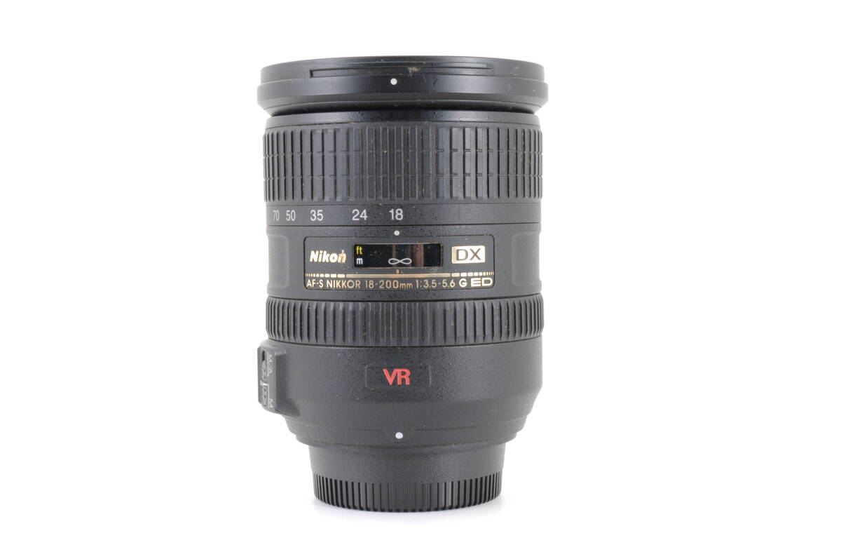 動作品 ニコン Nikon DX AF-S NIKKOR 18-200mm f3.5-5.6 G ED VR AF 一眼カメラレンズ 管F626_3