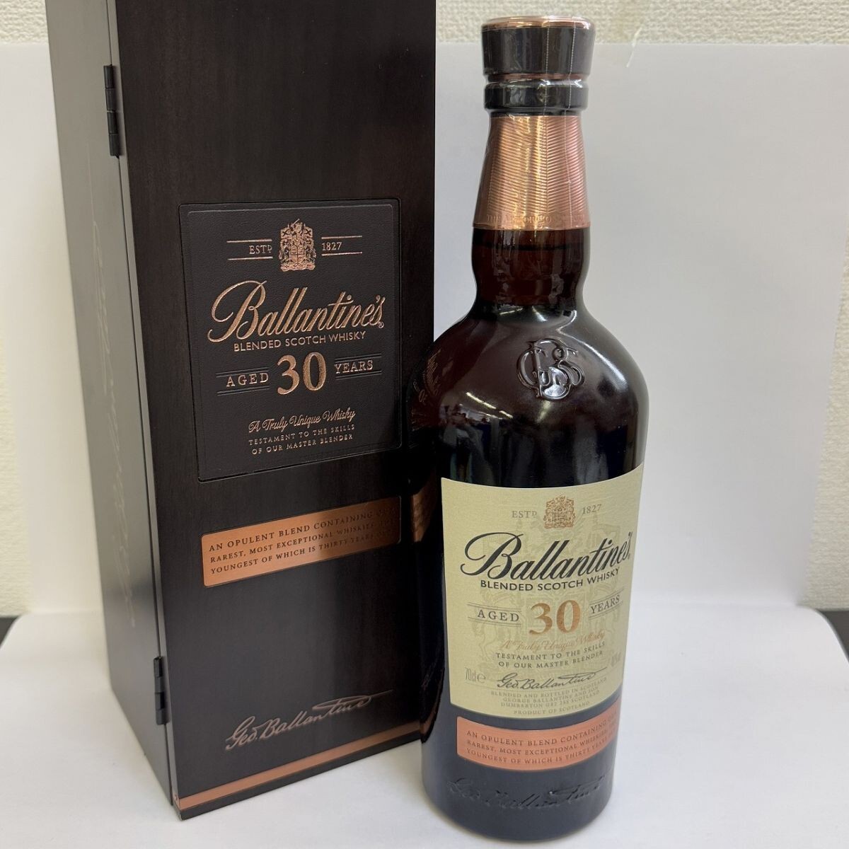 【未開栓】蒸留酒　おまとめセット K427-W17-547 未開栓 Ballantine's バランタイン 30年 ブレンデッド