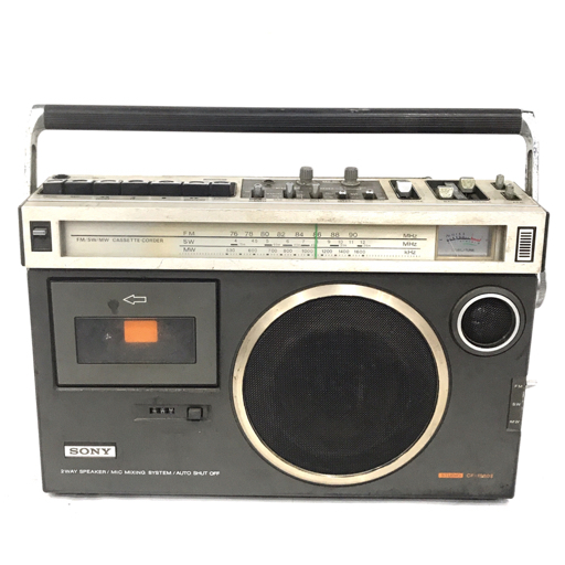 SONY Sneaker FM/AM カセットコーダー CFM-22 ラジカセ カセットデッキ
