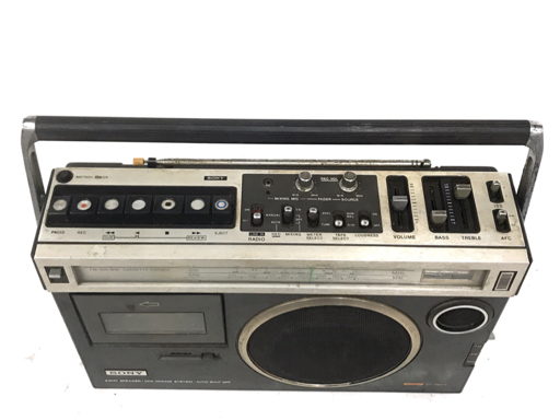 ソニー CF-1980Ⅱ3バンド ラジカセ ラジオカセットレコーダー SONY