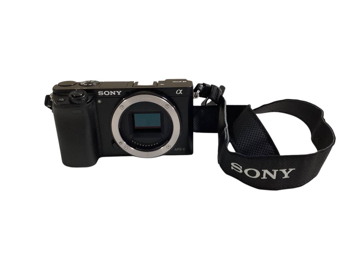 ☆ SONY ソニー ミラーレス一眼レフカメラ α6000 ボディ ブラック ILCE