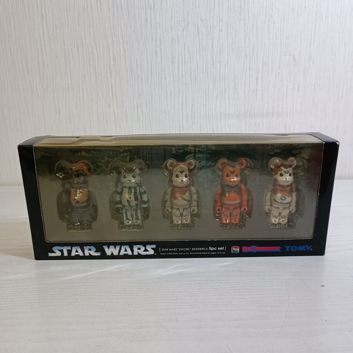 B167【80】1円～ メディコムトイ STAR WARS EWORK BE@RBRICK 100% 5pc 